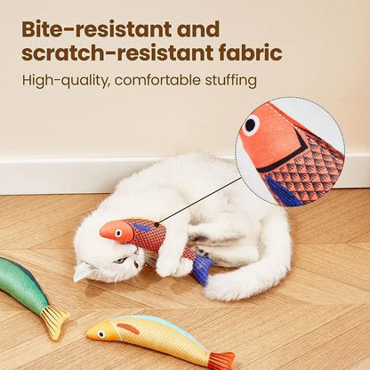 3D Catnip Fish Toy