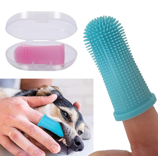 Pet-Friendly Finger Brush