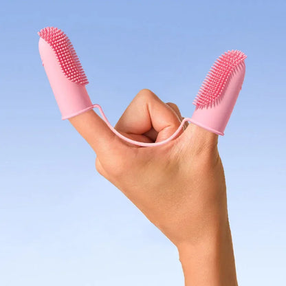 Pet-Friendly Finger Brush