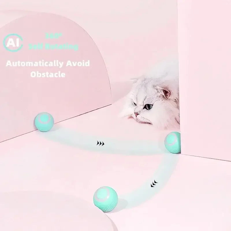 Smart Rolling Cat Toy