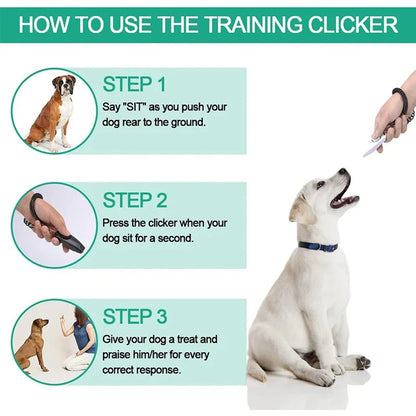 2-in-1 Dog Training Clicker