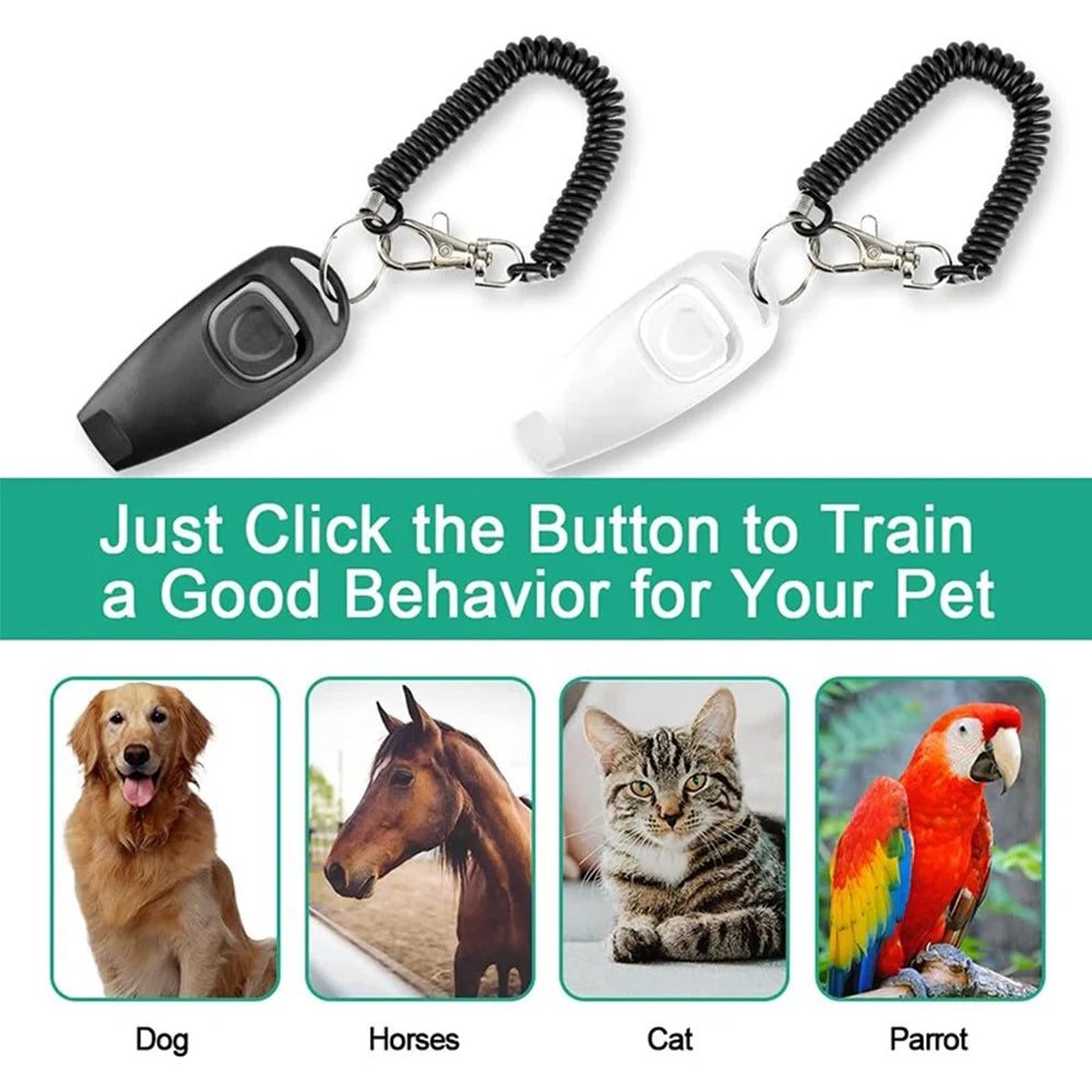 2-in-1 Dog Training Clicker