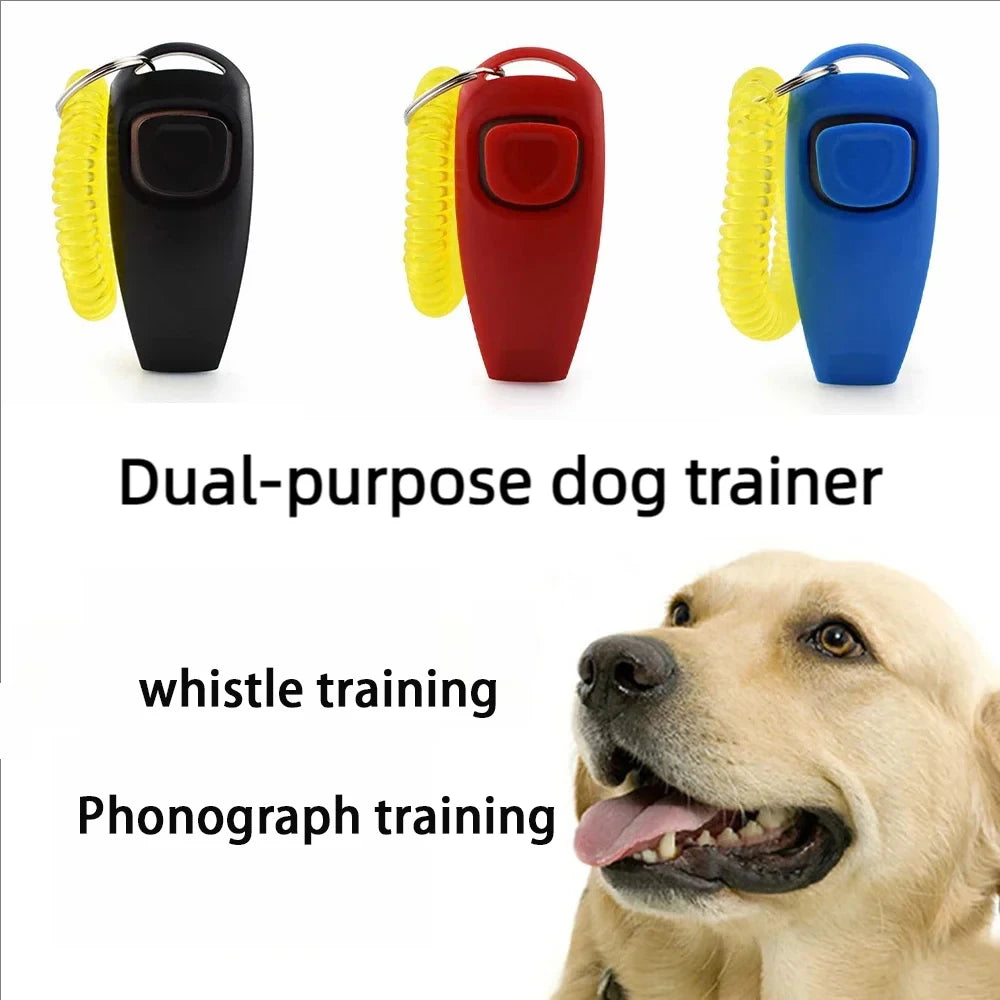 2-in-1 Dog Training Clicker