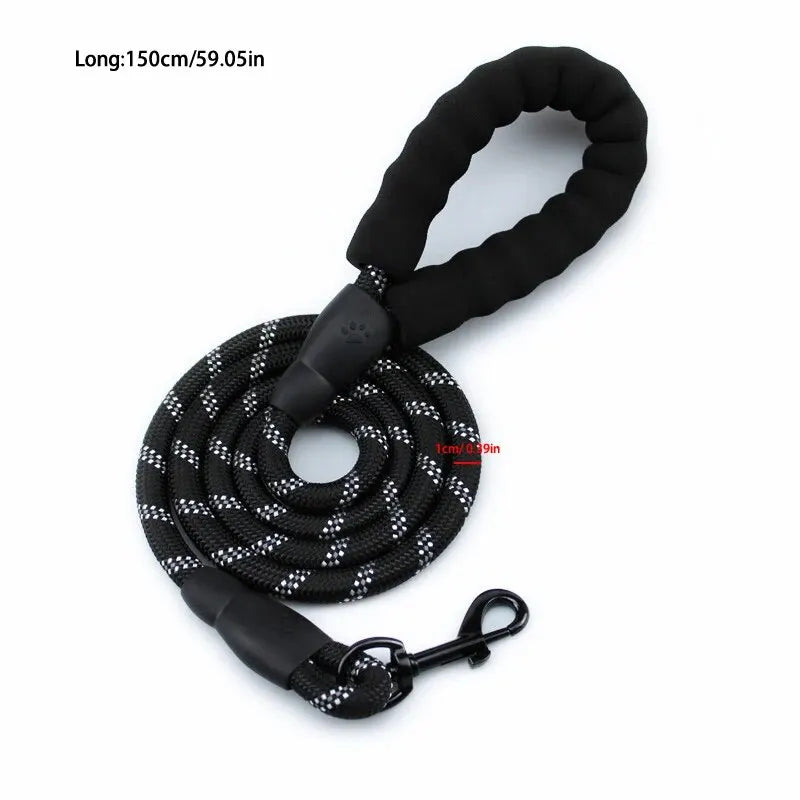 Reflective Nylon Dog Leash