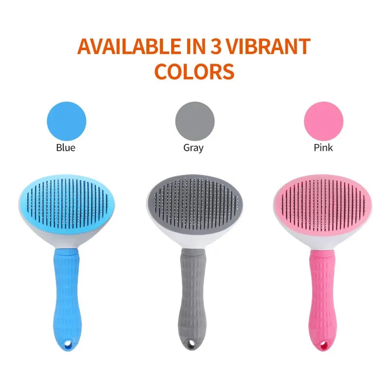 Steel Pet Grooming Brush