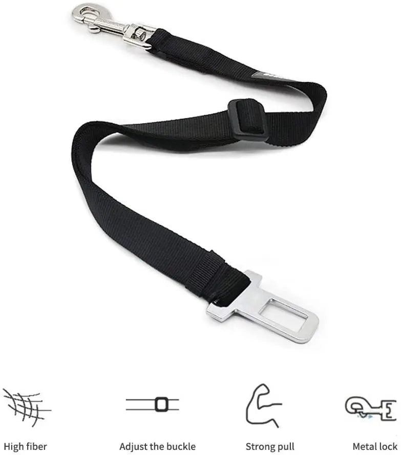 Adjustable Dog Seat Belt