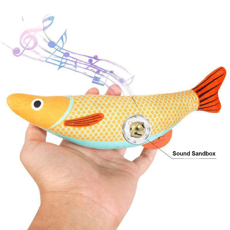 3D Catnip Fish Toy